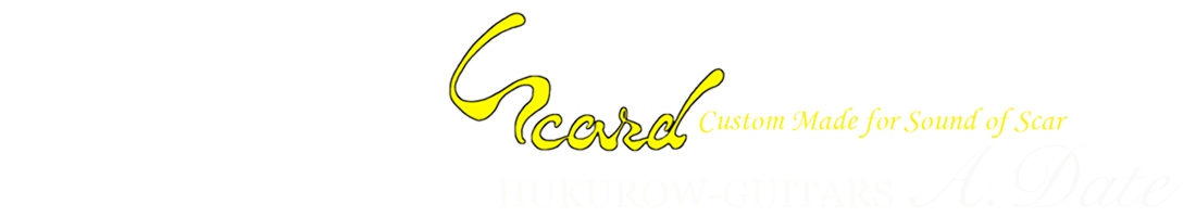 Scard Guitar HUKUROW-GUITARS A.date